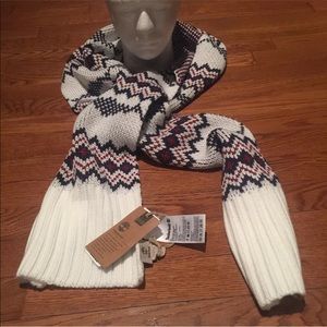 Timberland Women’s New scarf Pattern Cream White